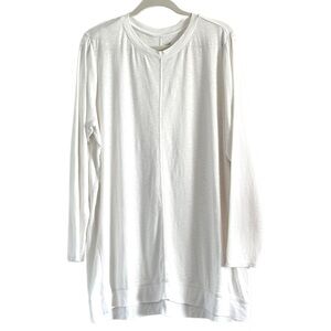 J. Jill White Pima Elliptical Tunic XL